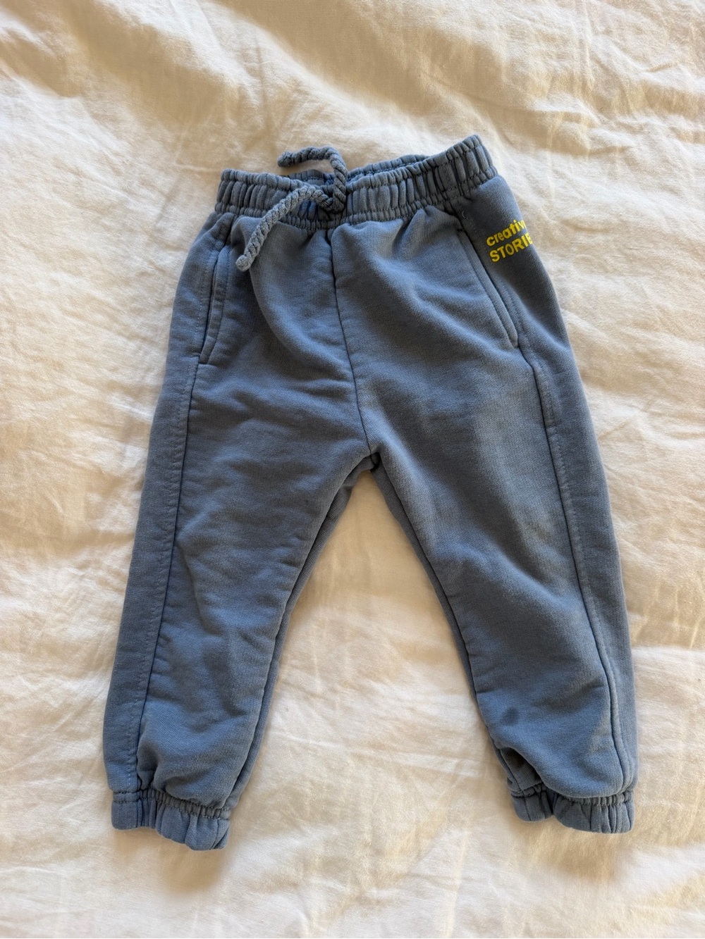 Zara: Kids Blue Elastic Waist Jogger Pants size 2T
